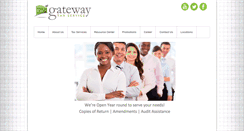 Desktop Screenshot of gatewaytaxservice.com